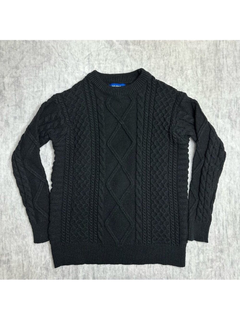 Aelfric Eden Cable Knit Sweater - Black